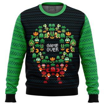 Game Over Nintendo Ugly Christmas Sweater | Favorety