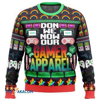 Gamer Apparel Gift For Fan Anime Christmas Ugly Sweater | Favorety CA