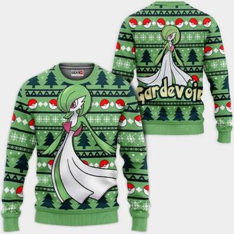 Gardevoir Anime Pokemon Xmas Ugly Christmas Knitted Sweater | Favorety AU