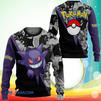 Gengar Pokemon Manga Anime Ugly Sweater | Favorety CA