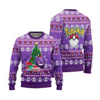 Gengar Pokemon Ugly Christmas Sweater | Favorety UK