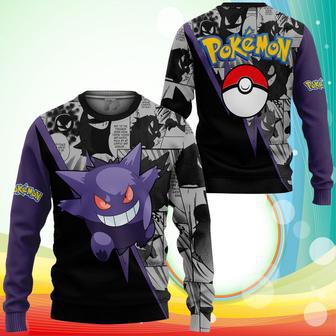 Gengar Sweatshirt Anime Pokemon Sweater | Favorety DE