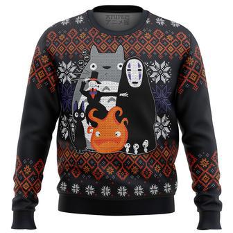 Ghibli Miyazaki Ugly Christmas Sweater | Favorety UK