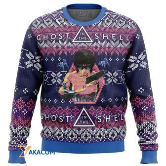 Ghost in the Shell Alt Custom Gift For Fan Anime Christmas Ugly Sweater | Favorety AU