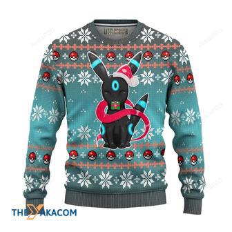 Gift Umbreon Pokemon Anime MangaUgly Christmas Sweater | Favorety CA