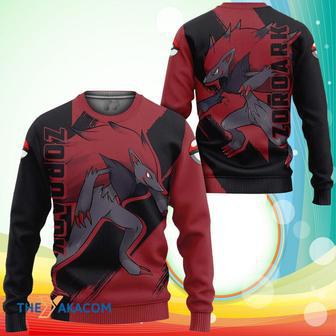 Gift Zoroark Pokemon Manga Anime Ugly Christmas Sweater | Favorety AU