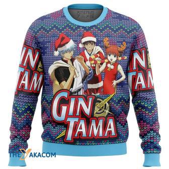 Gintama Alt Custom Gift For Fan Anime Christmas Ugly Sweater | Favorety CA