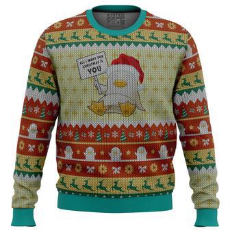 Gintama Cosmic Elizabeth Ugly Christmas Sweater | Favorety