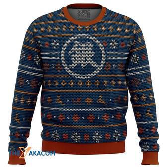 Gintama Gintoki Symbol Custom Gift For Fan Anime Christmas Ugly Sweater | Favorety AU