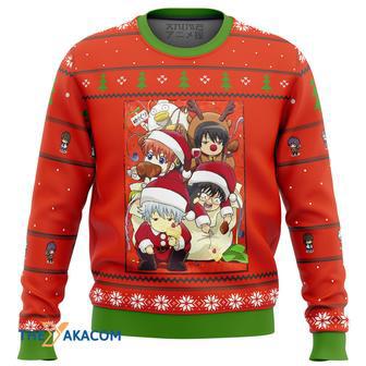 Gintama Holiday Christmas For Fan Anime Christmas Ugly Sweater | Favorety CA