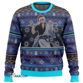 Gintama Sakata Gintoki Custom Gift For Fan Anime Christmas Ugly Sweater | Favorety AU