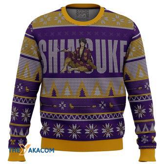 Gintama Smokin Shinsuke Custom Gift For Fan Anime Christmas Ugly Sweater | Favorety CA