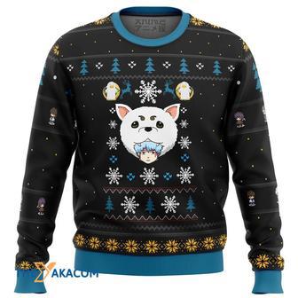 Gintama Woof Gift For Fan Anime Christmas Ugly Sweater | Favorety AU