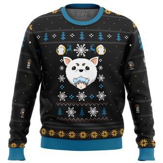 Gintama Woof Ugly Christmas Sweater | Favorety UK