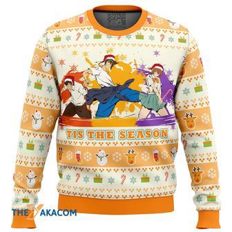 God of High School Tis the Season Gift For Fan Anime Christmas Ugly Sweater | Favorety UK