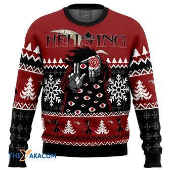 God With Us Hellsing Story Gift For Fan Anime Christmas Ugly Sweater | Favorety AU