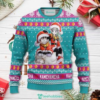 Goku X Bulma Dragon Ball Anime Christmas Sweater | Favorety AU