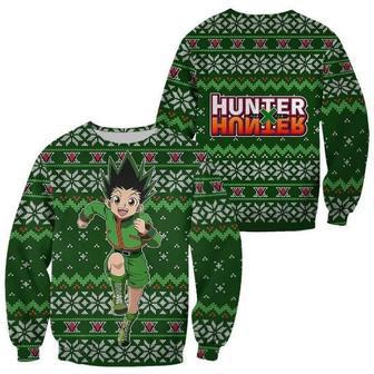 Gon Hunter X Hunter Anime Xmas Clothes Ugly Christmas Knitted Sweater | Favorety CA