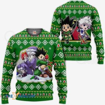 Gon Killua Hunter x Hunter Custom Gift For Fan Anime Christmas Ugly Sweater | Favorety