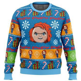 Good Guys Chucky Ugly Christmas Sweater | Favorety UK