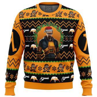 Gordon Freeman Half-Life Ugly Christmas Sweater | Favorety UK