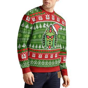 Gundam Pixel Ugly Christmas Sweater | Favorety