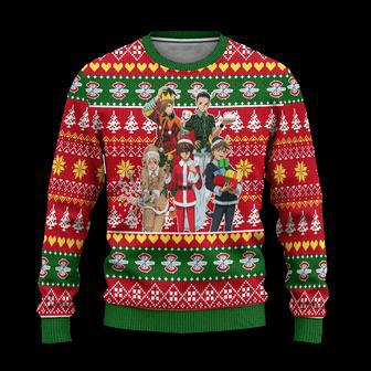 Gundam Team Anime Ugly Christmas Sweater Custom Xmas Gift | Favorety AU