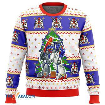 Gundam Xmas Gift For Fan Anime Christmas Ugly Sweater | Favorety UK