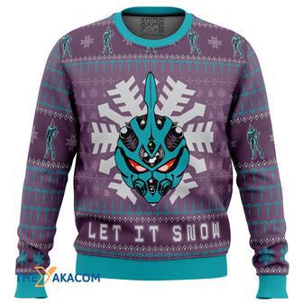 Guyver Let It Snow Gift For Fan Anime Christmas Ugly Sweater | Favorety