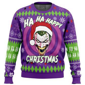 Ha ha ha happy Christmas Joker Christmas Sweater | Favorety DE