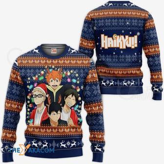 Haikyuu Anime Gift For Fan Anime Christmas Ugly Sweater | Favorety CA