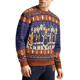 Haikyuu Karasuno High Ugly Christmas Sweater | Favorety UK