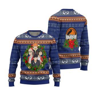 Haikyuu Main Characters Ugly Christmas Sweater | Favorety UK