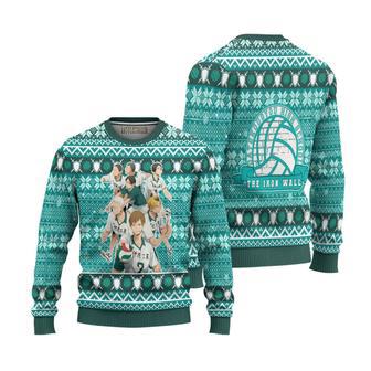 Haikyuu Ugly Christmas Sweater Date Tech High Custom Knitted Sweatshirt | Favorety