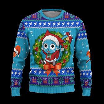 Happy Anime Ugly Christmas Sweatshirt Custom Fairy Tail Xmas Gift | Favorety UK