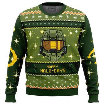 Happy Halo-days Halo Ugly Christmas Sweater | Favorety UK