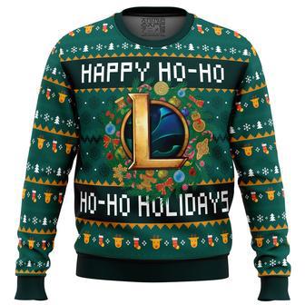 Happy Ho-Ho-Ho Holidays League of Legends Ugly Christmas Sweater | Favorety AU