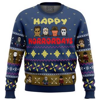 Happy Horrordays Halloween Ugly Christmas Sweater | Favorety CA