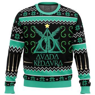 Harry Potter Avada Kedavra Ugly Christmas Sweater | Favorety UK