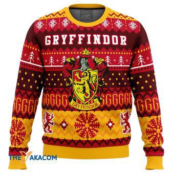 Harry Potter Gryffindor House Gift For Fan Anime Christmas Ugly Sweater | Favorety CA