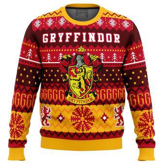 Harry Potter Gryffindor House Ugly Christmas Sweater | Favorety