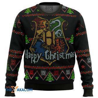 Harry Potter Happy Christmas Gift For Fan Anime Christmas Ugly Sweater | Favorety