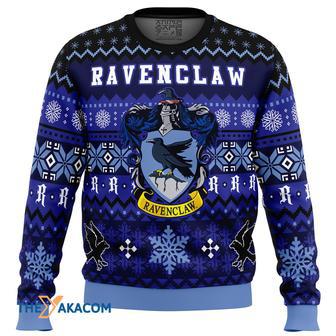 Harry Potter Ravenclaw House Gift For Fan Anime Christmas Ugly Sweater | Favorety CA