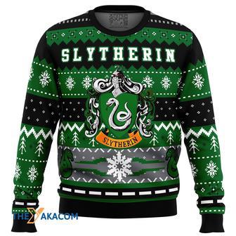 Harry Potter Slytherin House Gift For Fan Anime Christmas Ugly Sweater | Favorety AU