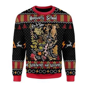 Harry Pottrt Sweater Harry Pottrt Herbology Christmas Ugly Sweater High Quality Harry Pottrt Hogwarts | Favorety AU