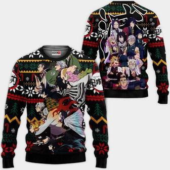 Hashira Team Anime Kimetsu Xmas Ugly Christmas Knitted Sweater | Favorety UK