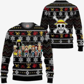 Heart Pirates Anime One Piece Xmas Ugly Christmas Knitted Sweater | Favorety DE