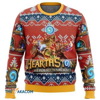 Hearth Stone Alt Custom Gift For Fan Anime Christmas Ugly Sweater | Favorety UK