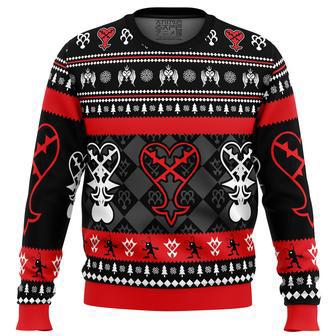 Heartless Christmas Kingdom Hearts Ugly Christmas Sweater | Favorety CA