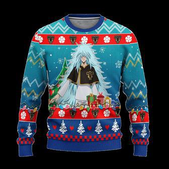 Henry Legolant Anime Ugly Christmas Sweatshirt Black Clover Xmas Gift | Favorety UK